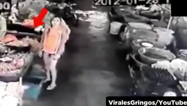 12 Scary Videos Caught On Security Cameras