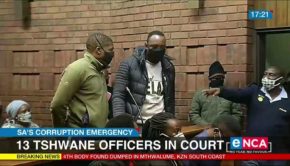 13 Tshwane officers appeared in court