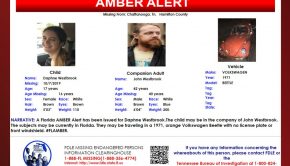 Florida Amber Alert issued for missing Tennessee teen kidnaped by her father in 2019
