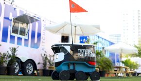 Google alum startup Cartken and REEF Technology launch Miami's first delivery robots