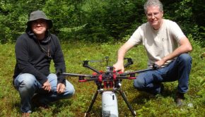 Researchers experiment with drones to battle crop pests