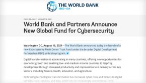 World Bank Launches Global Cybersecurity Fund
