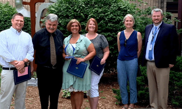 Marlborough Technology Specialist Team recognized at Teacher of the Year ceremony