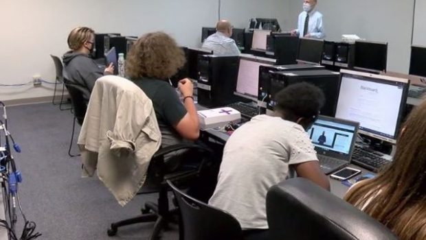 Arab High School students take part in cybersecurity dual enrollment class