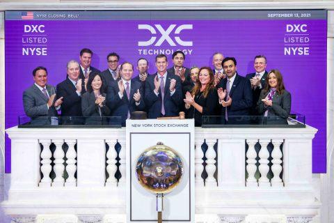 DXC Technology Rings NYSE Closing Bell® on Monday, Sept. 13, 2021