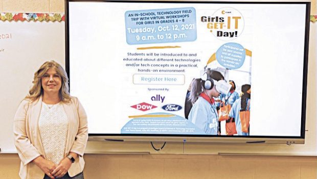 Shayne Hellebuyck, the technology teacher at Imlay City Middle School, is heading up a unique workshop for the school’s female students next month.
