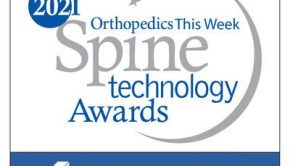 Dymicron® Wins 2021 Best New Spine Technology Award from Orthopedics This Week for the Triadyme®