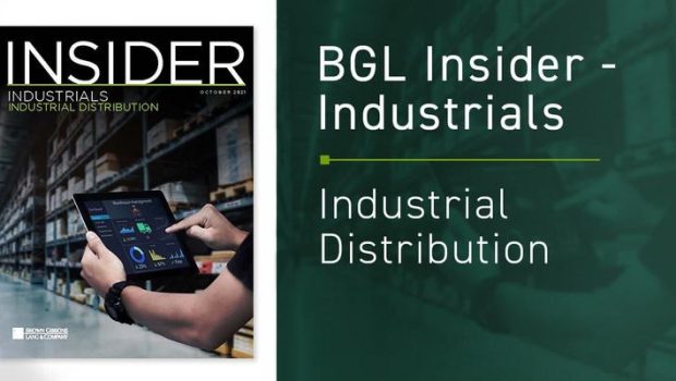 The BGL Industrials Insider -- Scale, Technology, and Competitive Pressures Drive Industrial Distribution M&A
