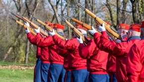 The Indiantown Gap National Cemetery Veterans Day Program was held in the Pennsylvania Veterans Memorial on Sunday, November 7, 2021.