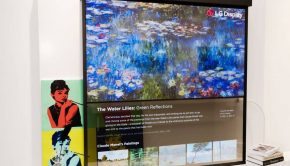 LG Display shows off a new lineup of transparent OLED screens
