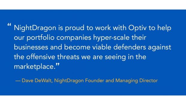Optiv, NightDragon Create Alliance to Accelerate Delivery of Game-Changing Technology to Cybersecurity Market