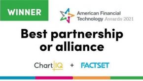 FactSet® and ChartIQ Win the 2021 American Financial Technology Award for Best Partnership or Alliance | State