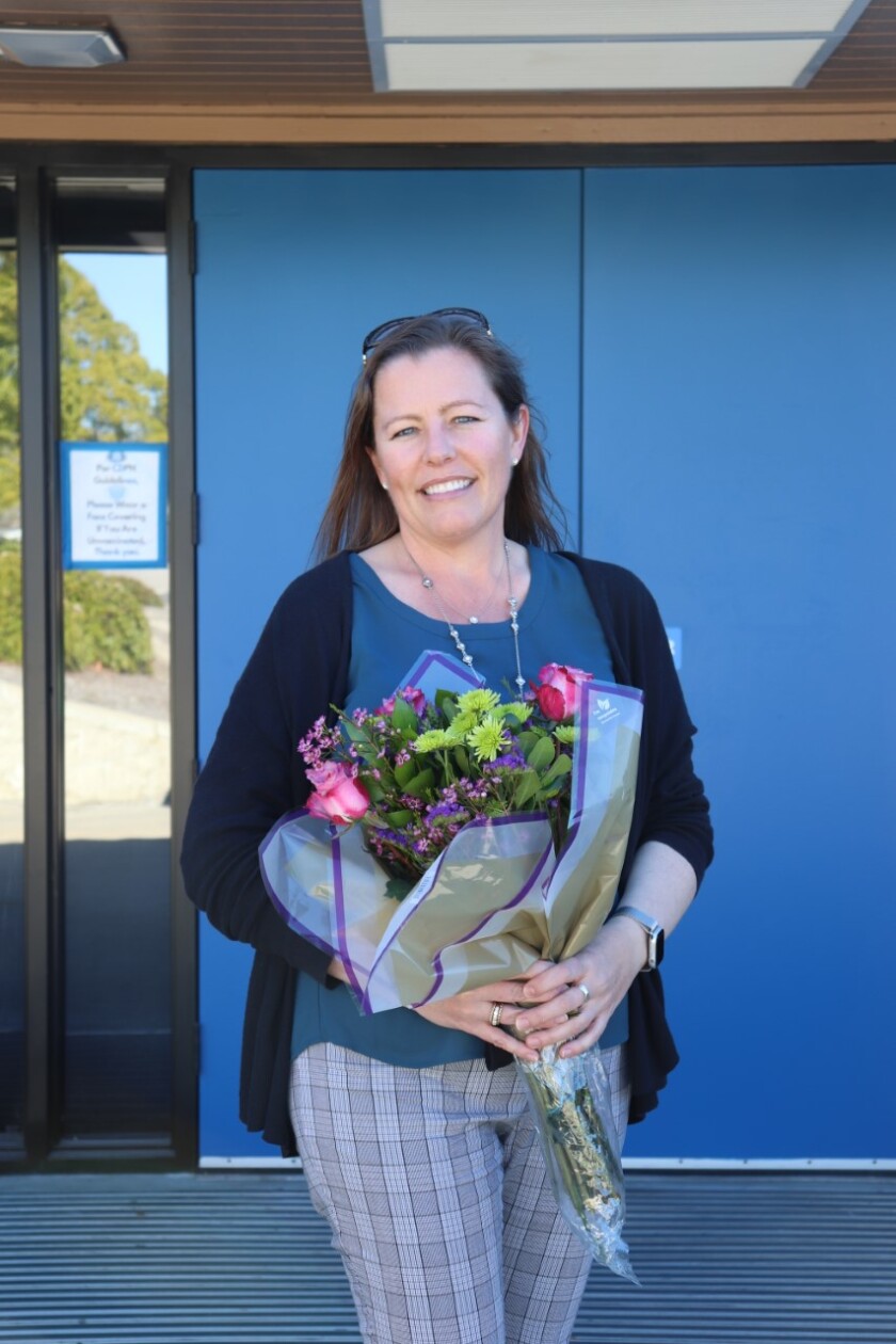 Rancho Bernardo High Assistant Principal Yael Bozzay recently was recognized as Secondary Co-Administrator of the Year.