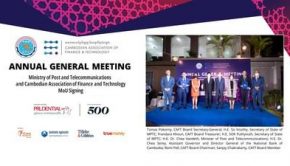 Cambodian Association of Finance and Technology (CAFT) Partners with the Ministry of Post and Telecommunications during CAFT 2nd Annual General Meeting