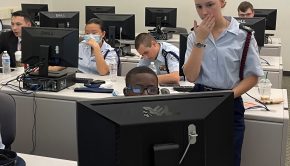 Cybersecurity cadet mentors AFJROTC cyber team, helping lead them to #1 in SC, and now a national competition