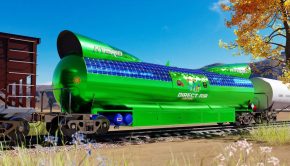 Carbon capture technology could turn trains into giant greenhouse-gas vacuums