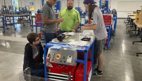 First group of students learning high-tech skills as CLC’s Advanced Technology Center