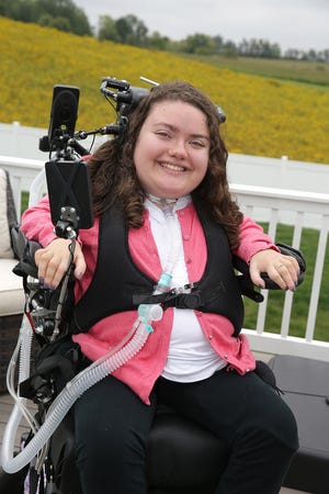 Allyson Purdy is a Massillon native who is quadriplegic and uses assistive technology.