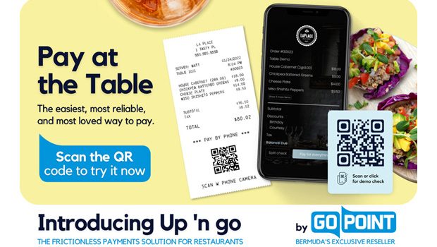 Pay-At-The-Table Technology For Restaurants - Bernews