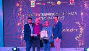 ViitorCloud Technologies wins Best Enterprise of the Year (Technology) award during MSME India Business Convention, 2022