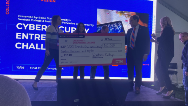 Mobile game app takes first place in Cybersecurity Pitch Competition