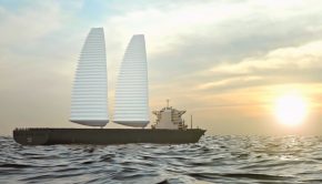 First-ever inflatable wing sail technology is being mounted on a merchant ship