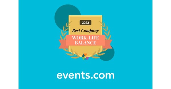 Global Technology Leader Events.com Honored with Comparably Best Places to Work Award