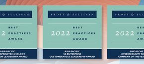 Frost & Sullivan Awards Singtel and Trustwave for Technology Leadership and Market Innovation in Singapore