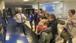 Wheeling Country Day 6th-Graders Tour Ogden Newspapers Technology Center | News, Sports, Jobs