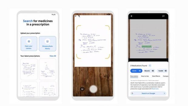 Google Develops Technology to Assist with Reading Handwritten Doctor's Prescriptions