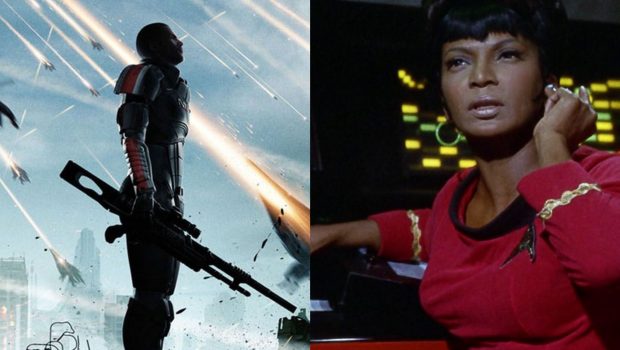Featured image artwork for Mass Effect 3 and Uhura in Star Trek