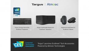 Targus Launches Premium Collection of Sustainable EcoSmart™ Tech Accessories including Atmosic Ultra-Low-Power Bluetooth Technology