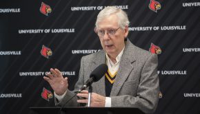 Sen. Mitch McConnell visits UofL to announce $20 million in federal funding for cybersecurity workforce training