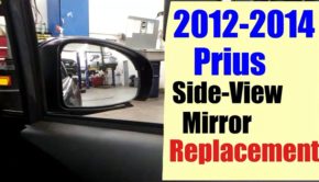 2012 - 2014 Prius side view mirror replacement