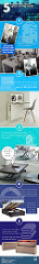 Infographics : 5 Ingeniously Clever Space Saving Hacks #infographic #Hacks #Home #HomeImproveme...