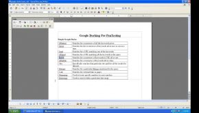 Pentesting With Google Dorks Introduction PT. 1