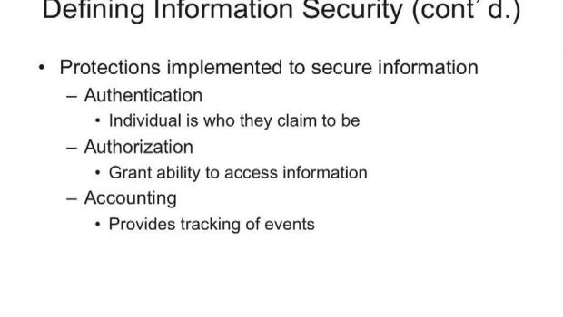 Principles for Information Security Chapter 1 part 1