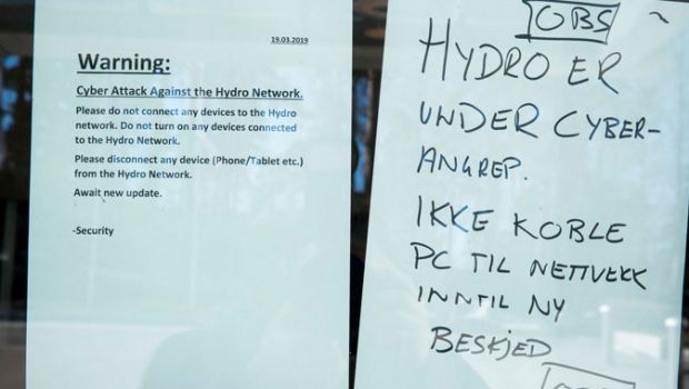 Norsk Hydro Ransomware Attack
