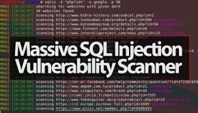 SQLiv – Massive SQL Injection Vulnerability Scanner – Kali Linux 2017.2