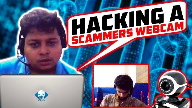 We Hacked a Scammers Webcam - Tech Support Scam