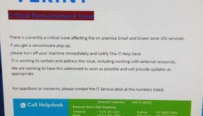 Cyber-security firm Verint hit by ransomware