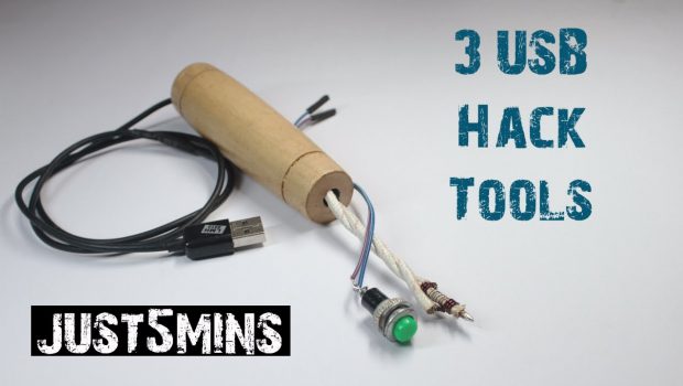 3 Easy-to-Make USB Hack Tools - Just 5 mins