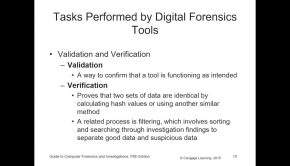 CF117 - Computer Forensics - Chapter 6 - Current Digital Forensics Tools