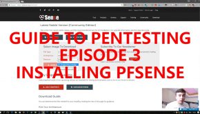 Guide to Pentesting - Episode 3 - Installing PFSense as a router for our lab