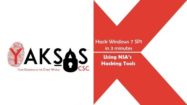 Hack Windows 7 SP1 in 3 mins: Using NSA Hacking Tools