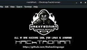 Hacktronian.py - All in One Hacking Tools for Linux & Android | (in Hindi)