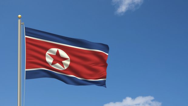 North Korea, North Korean Flag, National Flag, Flag, No People, Color Image