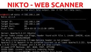 Nikto Web Vulnerability Scanner - Web Penetration Testing - #1