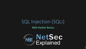 Web Hacker Basics 01 (SQL Injection)