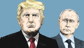 Donald Trump and Vlad Putin
